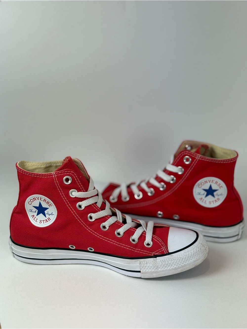 Converse Chuck Taylor High top Red size W8.5 M6.5